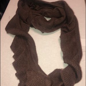Simple brown scarf